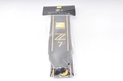 [Sin usar] Correa dorada para cámara Nikon Z7 Premium de Japón #22456 Foto 1 de 4