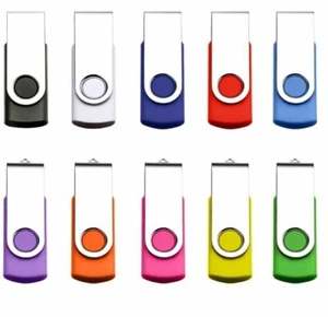 Wholesale 50/100pcs USB 2.0 256MB 2GB 4GB 8GB 16GB 32GB 64GB Flash Drive Memory - Photo 1/7
