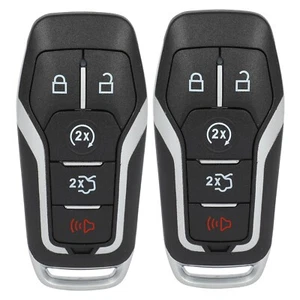 2x For 2013-2017 Ford F150 Fusion Remote Control Key Fob Uncut Shell Case - Picture 1 of 8