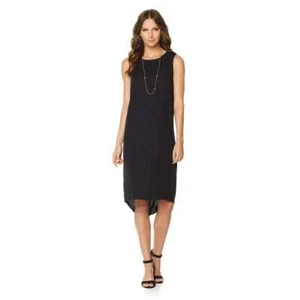 HAL RUBENSTEIN Size 1X The Slippit Sleeveless Slip Dress BLACK - Picture 1 of 2