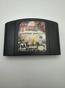 Turok: Rage Wars (Nintendo 64, 1999) N64 Authentic/Tested/Working - Picture 1 of 2
