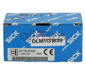 SICK KLEIN LICHTSCHRANKEN SENSOR, 1025905, WT18-3P420 (NO) - Bild 1 von 7