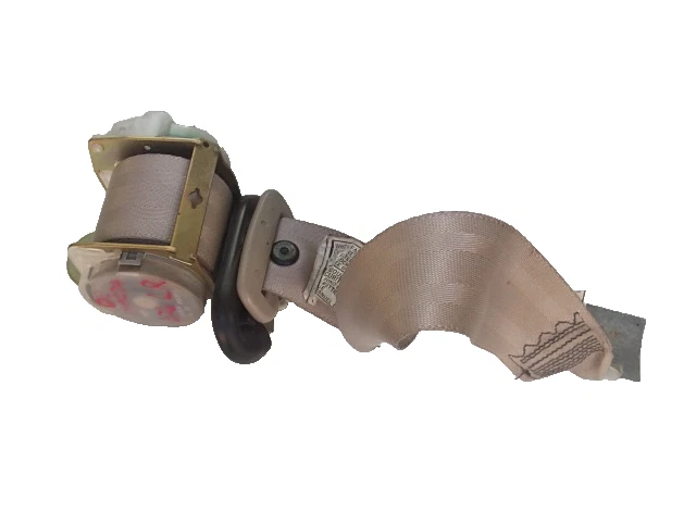 Cinturón de seguridad trasero izquierdo Mazda 626 2000-2002 retractor bronceado OEM Foto 1 de 3