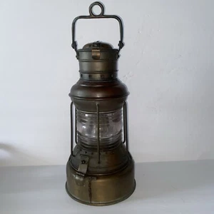 RARE VINTAGE COPPER PERKO 30-DAYS ANCHOR OR BUOY LAMP - Bild 1 von 12