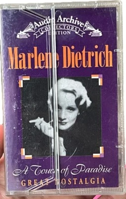 MARLENE DIETRICH A Touch Of Paradise  - Cassette - Tape   SirH70 - Image 1 of 3