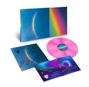 Coldplay MOON MUSiC ECORECORD LP WITH SIGNED ART CARD IN HAND VINYL - Imagen 1 de 1