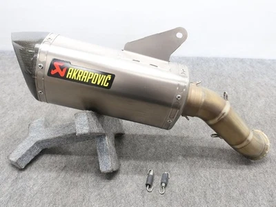 Silenciador sin cordones AKRAPOVIC Racing para Ducati Hypermotard Hyperstrada 821 939 Foto 1 de 4