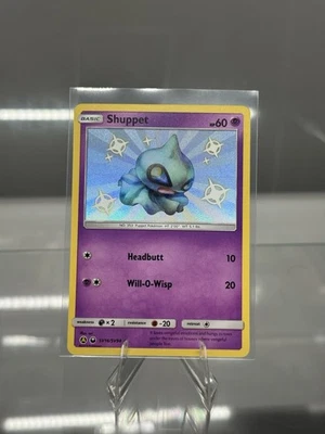 Pokémon Card Shuppet SV16/SV94 Shiny Holo Rare Hidden Fates Shiny Vault - Image 1 of 2