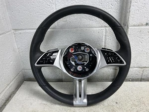 2024 MERCEDES BENZ GLB250 Black Leather Steering Wheel with Paddle Shifter OEM  - Picture 1 of 7