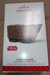 HALLMARK RECUERDO STAR WARS SANDCRAWLER ADORNO DE NAVIDAD 2014 - Imagen 1 de 3