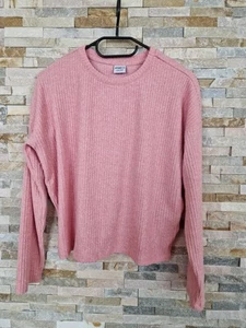 Mädchen Sommer Pulli 158 164 * Rosa Basic * Oberteil Gerippt ♡ - Bild 1 von 6