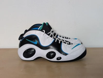 Nike Air Zoom Flight 95 White Photo Blue Jason Kidd PE Mavs DM0524-100 Size 11 - Image 1 of 4