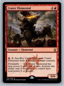 Crater Elemental, 132/264, Raro, Dragons of Tarkir, Juego Magic The Gathering - Imagen 1 de 2