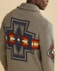 NEW NWT $189 Pendleton mens sz MD Medium Harding Cotton Cardigan - Picture 1 of 2