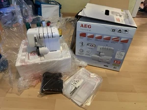 AEG Overlock 760 Nähmaschine TOP Zustand / voll funktionsfähig - Bild 1 von 3