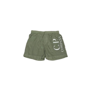 (Kids) C.P. Company Swim Shorts Khaki - 24SS - Picture 1 of 1