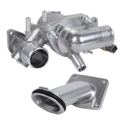 For Jaguar S-Type XJ8 XJR 4.2L 2003-2005 Thermostat Housing AJ89485 001-1042ALU Foto 1 de 4