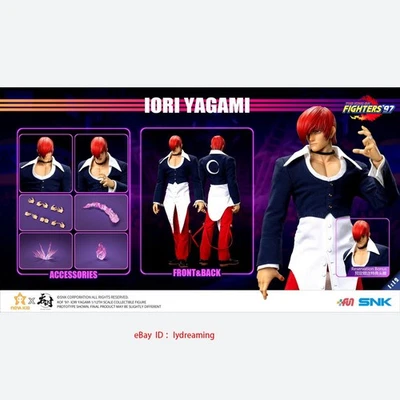 Tunshi Studio The King Of Fighters 97 Iori Yagami 1/12 Action Figure TS-XXZ-008 - Image 1 of 4