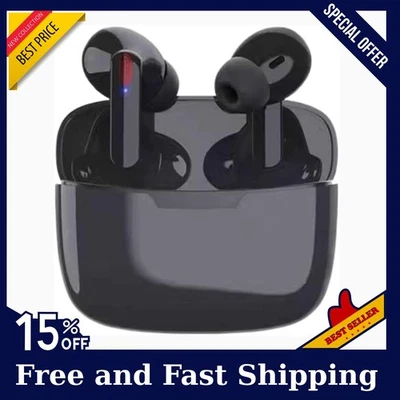 Audifonos Traductor De 140 Idiomas Auriculares Ingles Español Inalambrico Negro - Image 1 of 4