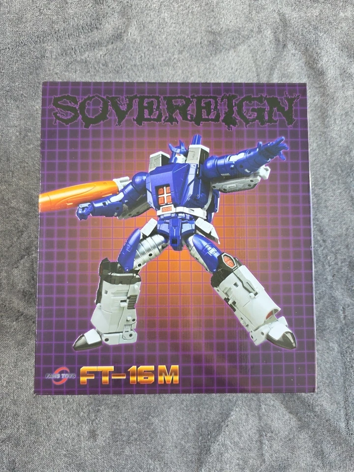 Figura de acción FansToys MP FT-16M FT16M color metal Sovereign Galvatron Foto 1 de 2