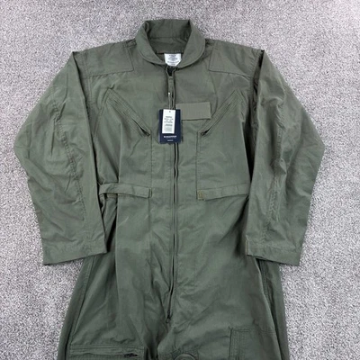 NWT Propper Flyer Coveralls Mens 46R Olive Green Flight Suit Military Green - Image 1 of 4