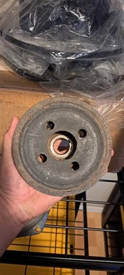 2002 Subaru Impreza WRX polia de manivela balanceador harmônico - Imagem 1 de 2