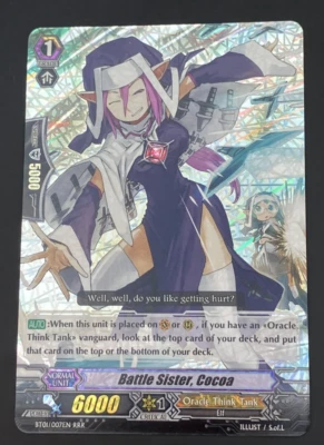 Cardfight Vanguard Battle Sister, Cocoa BT01/007EN - RRR - Image 1 of 2