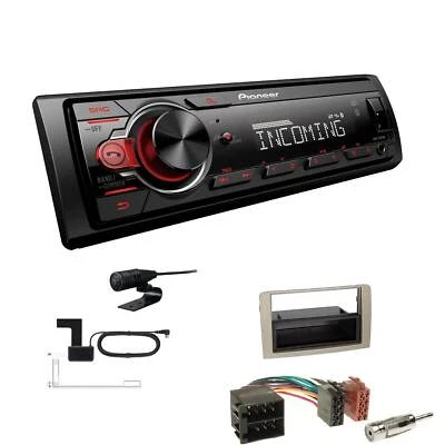 Pioneer MVH-330DAB Autoradio Bluetooth DAB für Lancia Musa 2004-2012 anthrazit - Bild 1 von 4