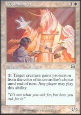 MTG-1x-Moderate Play, English-Wishmonger - Foil-Mercadian Masques