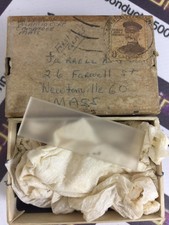 Vintage Polaroid X-Ray Crystal in Vintage mailing box