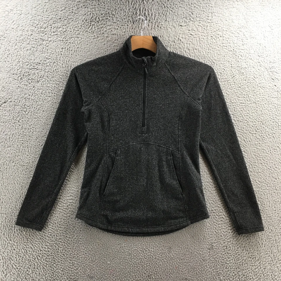 Sudadera Kyodan Exterior Mujer M Gris Manga Larga Pullover Cuello Simulado Informal Foto 1 de 4