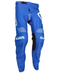 PANTALONI CROSS ENDURO ACERBIS MX LINEAR SIX 6 DAYS ITALIA 2025 BLU BIANCO TG 32 - Picture 1 of 5