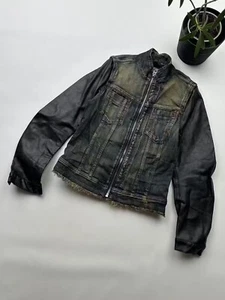 G-Star Vintage Faded Amazing Cropped Denim Jacket Women’s Size S - Picture 1 of 9