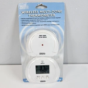Springfield Multi-Zone Thermometer Indoor/Outdoor Wireless Remote New Sealed - Picture 1 of 2