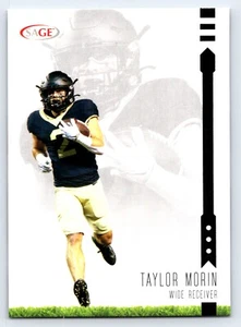 2025 Sage Football Black Taylor Morin #18 Wake Forest Demon Deacons - Picture 1 of 2