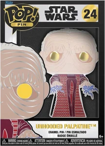FUNKO PIN Star Wars Unhooded Palpatine 24 - Imagen 1 de 2