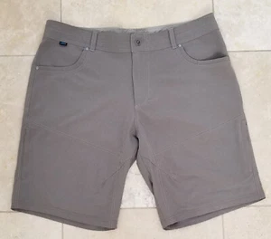 Neu ohne Etikett Kuhl Shorts Silencr Kargo Wandern Herren 40 Storm Khaki hellgrau - Bild 1 von 8