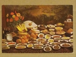 Indisch Restaurant Bali Advertising Card for Rijsttafel Located in Amsterdam - Picture 1 of 3