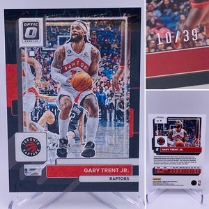 2022-23 Donruss Optic Black Velocity Prizm Gary Trent Jr. /39 Toronto Raptors