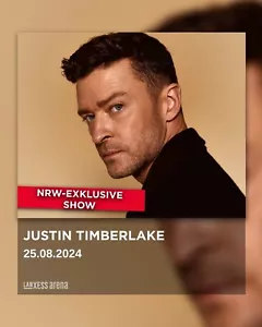 Justin Timberlake Ticket Köln 1x Sitzplatz Oberrang Block 626 / 25. August - Bild 1 von 1