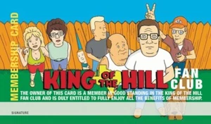 TARJETA DE MEMBRESÍA KING OF THE HILL FAN CLUB - TARJETA DE FANTASÍA - Imagen 1 de 1