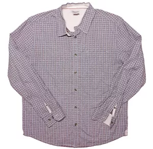 CARBON 2 COBALT Langarm Western Hemd blau rot kariert Große L - Bild 1 von 6