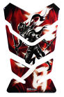 Tankpad 3D motorcycle sticker ninja flames red paint protection scratch protection: shape 58