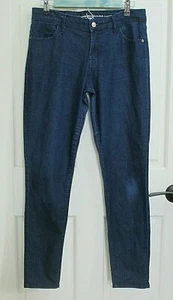 Bandolinoblu Skinny Jeans Womens Size 8 29x30 Dark Wash Stretch 35-23092 - Picture 1 of 7