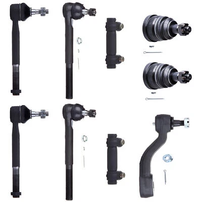 Front Ball Joints Tie Rods Idler Arm Kit For 1993-2000 Chevrolet GMC C2500 C3500 - Image 1 of 4