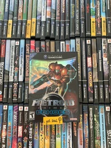 Metroid Prime 2 Echoes Original Case + Artwork ONLY Gamecube OEM -NO GAME MANUAL - Picture 1 of 2