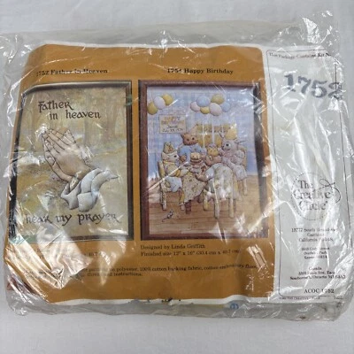 Embroidery The Creative Circle Set Father In Heaven #1752 Vintage New - Image 1 of 4