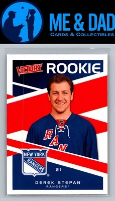 2010-11 Upper Deck Victory #318 Derek Stepan - Image 1 of 2