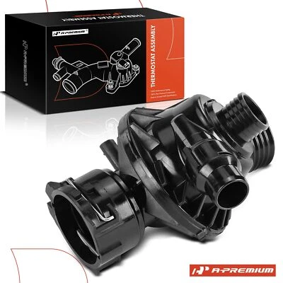 A-Premium Thermostat Housing Assy for BMW 335i GT xDrive 435i M235i xDrive X5 - Image 1 of 4