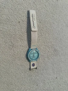 Omega Swatch Mission to Uranus Blue Nasa Band - Picture 1 of 5
